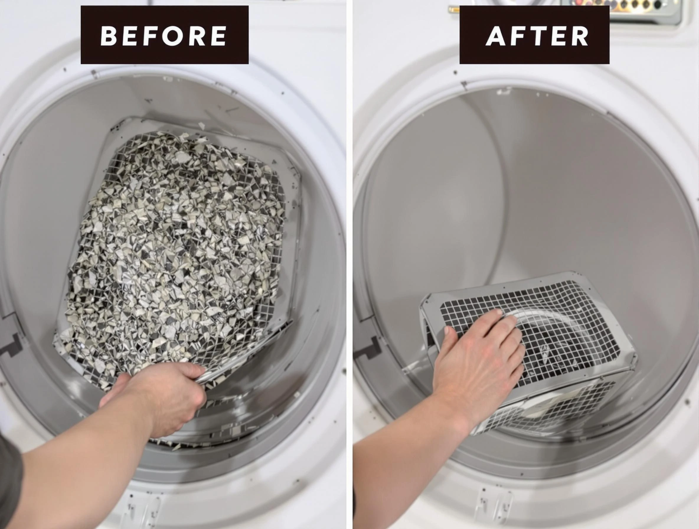 Professional lint trap cleaning by Goodyear Dryer Vent Cleaning in Goodyear